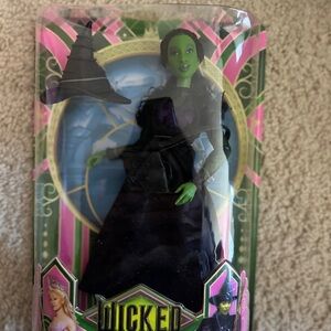 Wicked Witch Doll - Green and Black